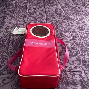 American girl doll carrying case